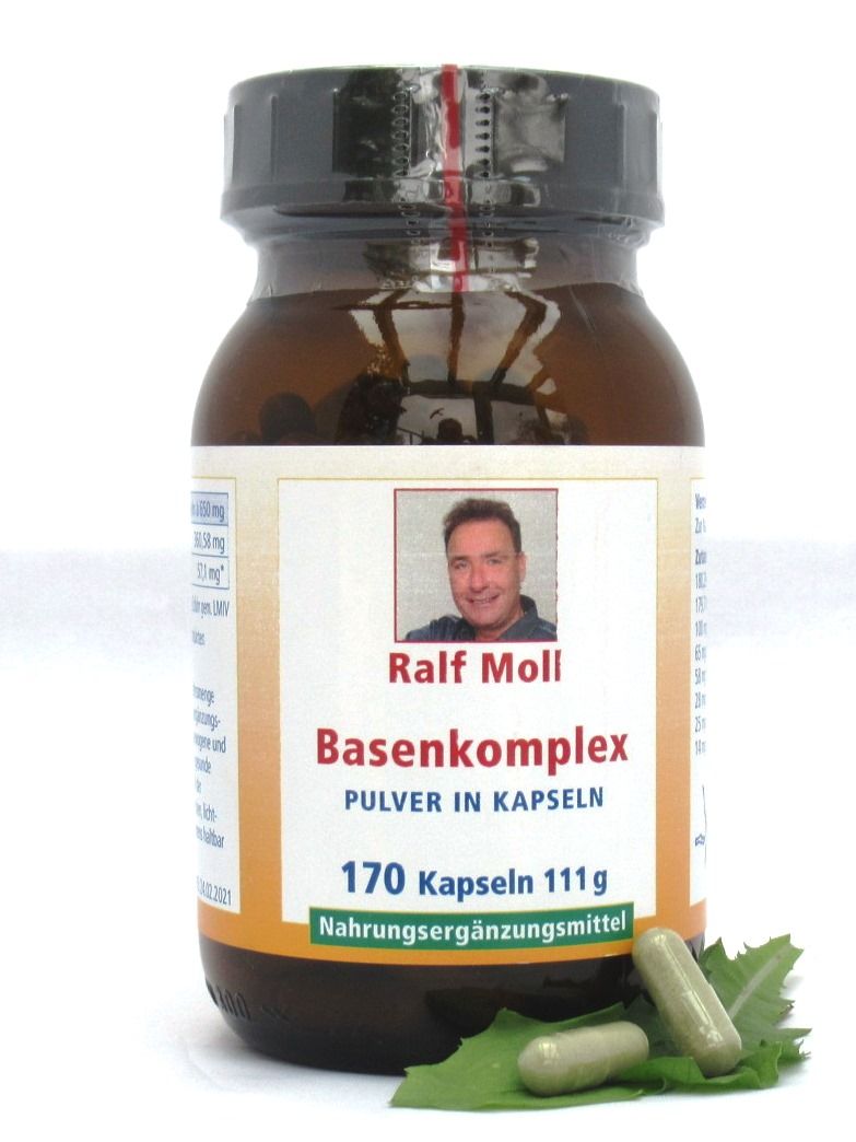 Ralf Moll Basenkomplex mit Citraten, Brennnessel, Löwenzahn, 170 Kaps.