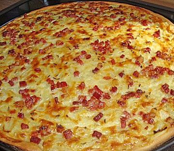 Schwäbischer Flammkuchen