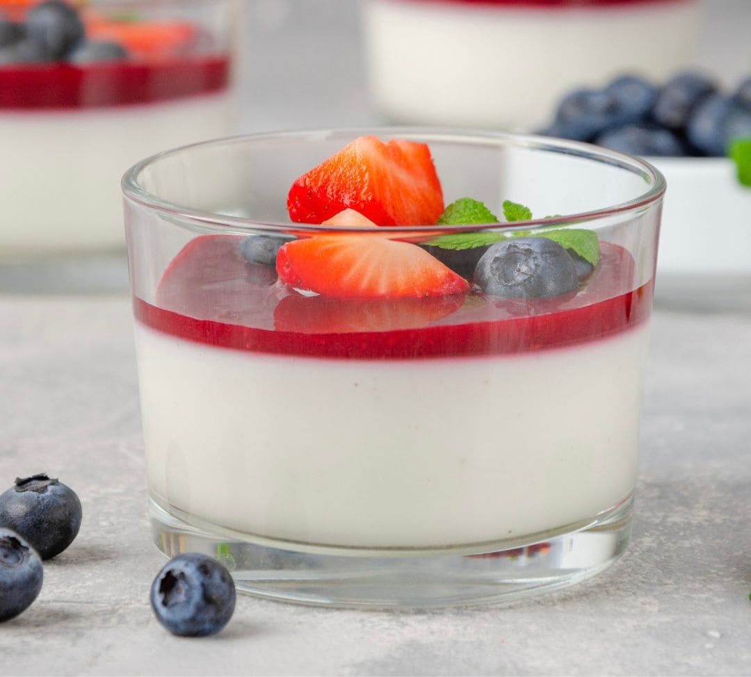 Eichhörnchen Panna Cotta
