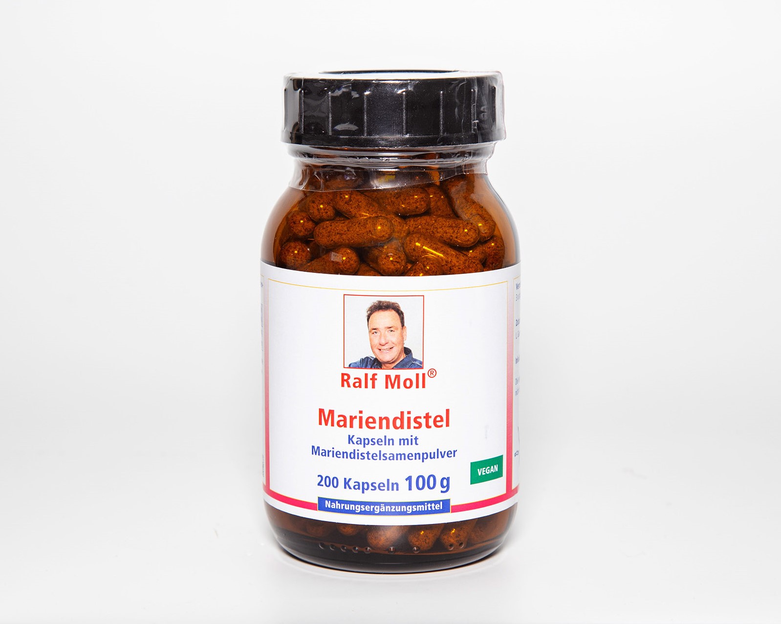 Mariendistelsamen, 100 g, 200 Kapseln