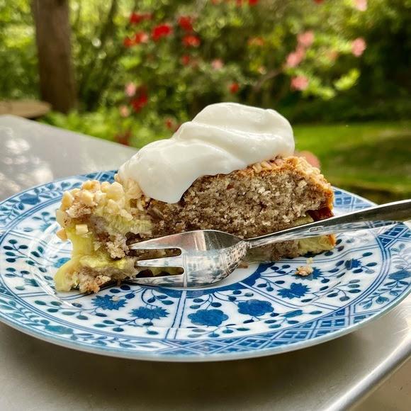 Rhabarber-Mandel-Kuchen