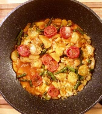 Tomaten-Mozzarella-Pfanne