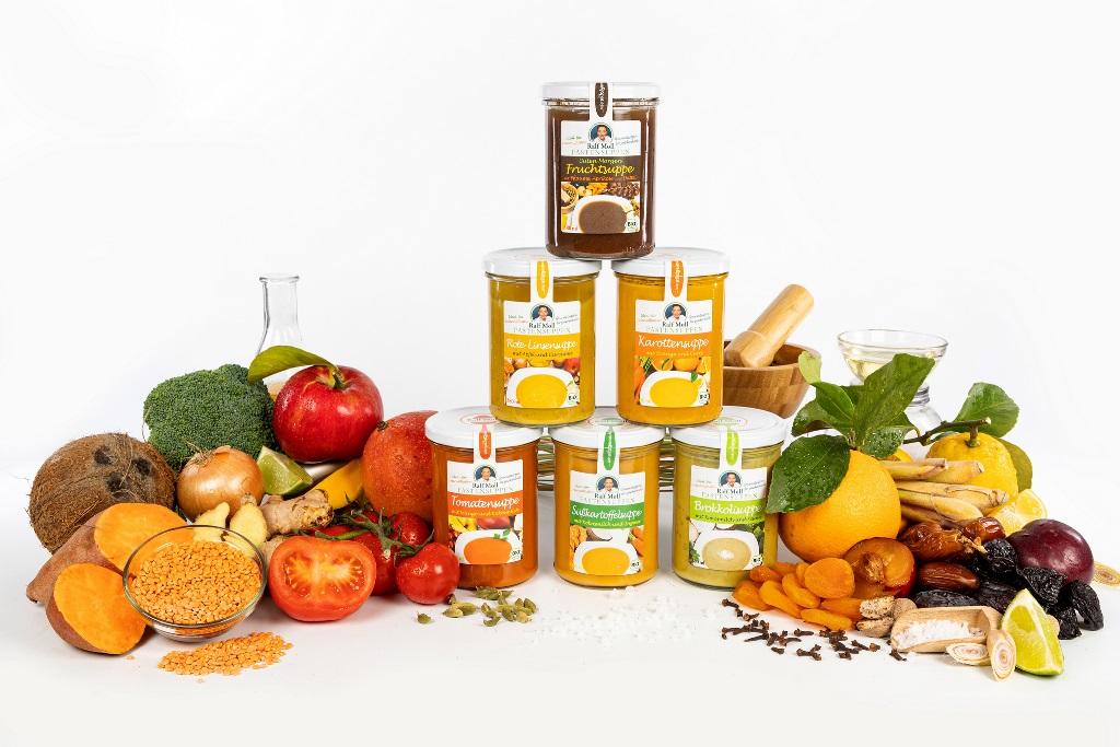 Aktion: 6 x Bio-Fastensuppen im 380 ml Glas - Löffel Dich lecker