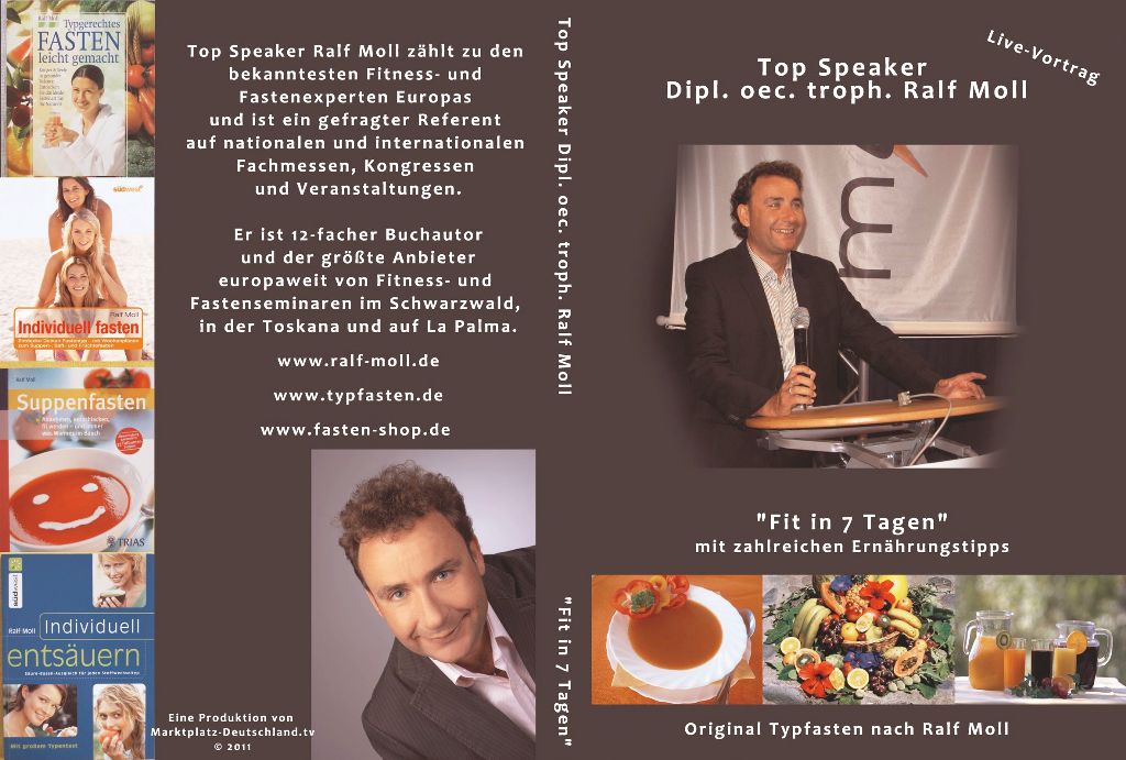DVD "Fit in 7 Tagen" - Live-Vortrag - Ralf Moll