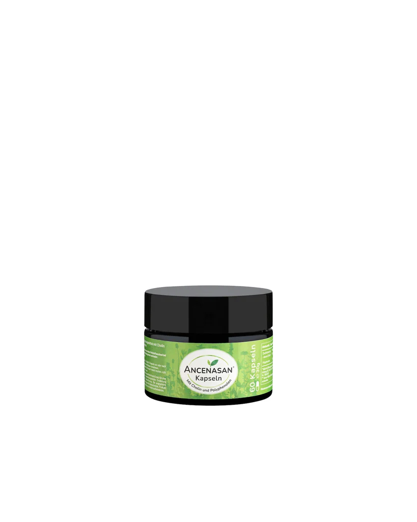 Ancenasan herbal mit 49 Bitterkräuter, Gewürze, Cholin & Polyphenole, 60 Kapseln, 30 g