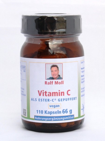 Vitamin C als Ester-C gepuffert, 110 Kapseln, 66 g